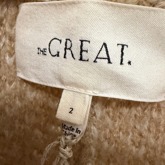 THE GREAT Beige Women's Sweater Cardigan - Picture 13 of 13